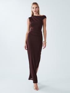 BWLDR Вечернее платье 'Freya' в цвете Chocolate