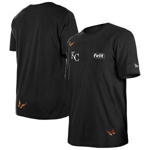Футболка мужская new era x felt black kansas city royals Unbranded