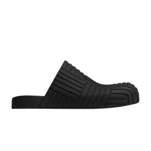Кроссовки Bottega Veneta Rubber Clog Slide 'Black', черный