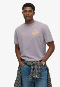 Футболка с принтом «торговые инструменты» Superdry & Co, Brassica Lilac