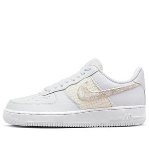 Кроссовки air force 1 '07 se 'flower swoosh' Nike, белый
