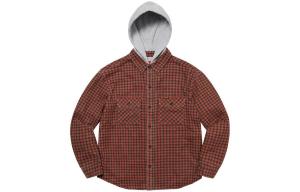 Рубашка унисекс Supreme, оранжевый/красный