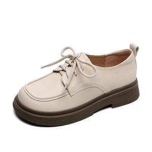 Повседневные туфли на каблуке 4 см для женщин Lanza, Apricot