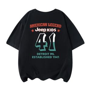 Футболка для младших школьников Jeep, черный