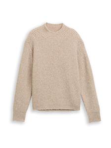 Свитер TOM TAILOR DENIM, серо-коричневый