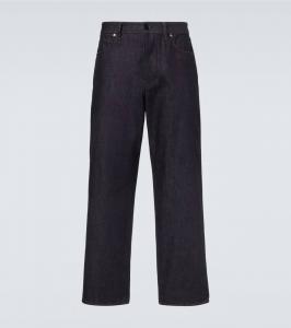 Прямые джинсы средней посадки Stone Island, Dark Blue