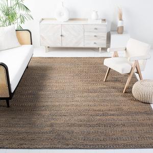 Ковер SAFAVIEH, 244 x 305 см, Natural Fiber Collection, Beige, ручное плетение из джута, идеально для помещений с высокой проходимостью в гостиной, спальне (NF212B)