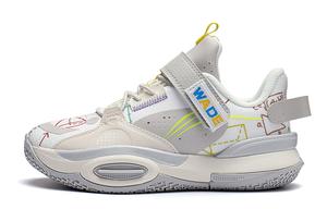 LINING YOUNG Спортивная коллекция Lifestyle детские кроссовки White Gray