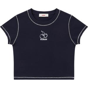 KIRSH Обычная футболка женская темно-синяя