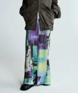 Длинная юбка из атласа разных расцветок Jeanasis, цвет Other Purple Colors(95)