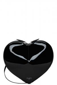 Сумка из телячьей кожи Le coeur Alaïa, черный