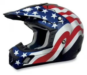 Внедорожный шлем FX-17 Flag (SM) AFX, черный