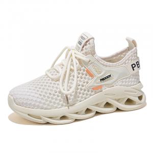 Износостойкие дышащие низкие повседневные кроссовки Women's ZULISHI, бежевый