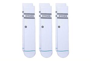 Комплект носков из трех пар Stance, белый