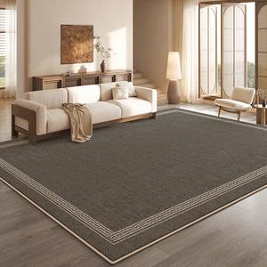 Budis Ковер 120х200 см для гостиной/спальни в новом китайском стиле, waterproof, non-slip, Xinsi [Mutton Fat Velvet]