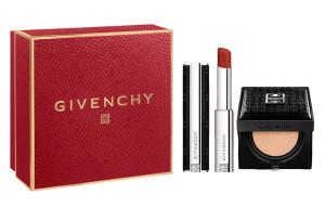 Набор матовой помады и тонального крема exquisite glow lambskin с матовым финишем 2,7г+12г Givenchy