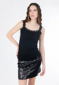 Обрезанный верх Influencer, Black