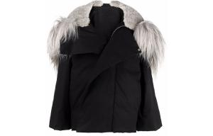 Пуховик женский черный Rick Owens