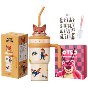 Термоизолированная кружка Lotso Disney, Nick Doll Ice Master Cup+Shopping Bag[Includes Cup Brush+Sticker]