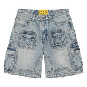 Шорты Godspeed Octagon Cargo Denim Shorts, Blue