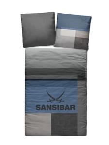 Постельное белье Sansibar Sunrise, синий
