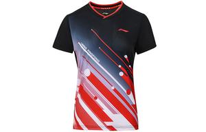 LINING Женская черная одежда для настольного тенниса Table Tennis Series