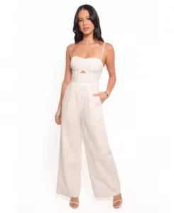 Женский комбинезон Metra с воланом Petal and Pup, белый