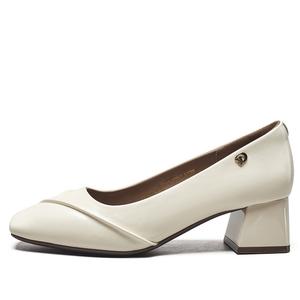 YEARCON Женские туфли на высоком каблуке экрю, цвет Ecru