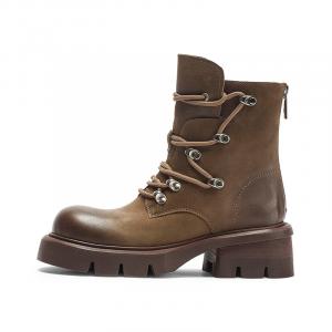 Ботинки Martin Boot Coup De Foudre на шнуровке, коричневый