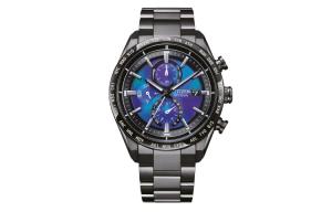 CITIZEN Часы Attesa Series Solar Quartz Movement Super Titanium Strap Watch Men's Watch Blue Dial AT8285 68Z, Blue Dial