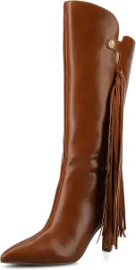 Женские ботинки Journee Dolly до колена с кисточками Journee Collection