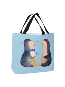 Шоппер Mr. & Mrs. Panda, цвет eisblau