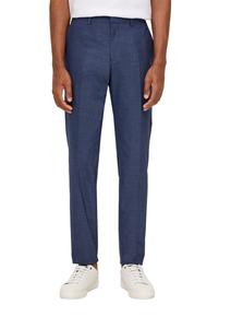 s.Oliver Обычные плиссированные брюки 'S.Opure' в цвете Marine Blue