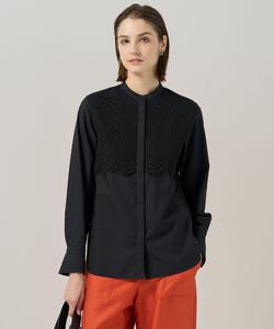 Блузка из кружева, пригодная для стирки.