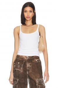 Топ Enza Costa Silk U, белый