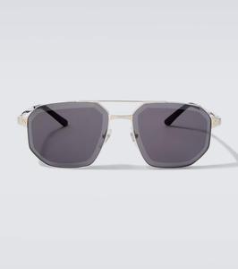 Авиаторные солнцезащитные очки Santos De Cartier Cartier Eyewear Collection