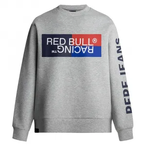 Толстовка Red Bull Racing Colour Block Graphic Crew, серый