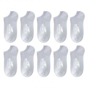 Ноу-шоу носки мужские 10 пар Reebok, серый