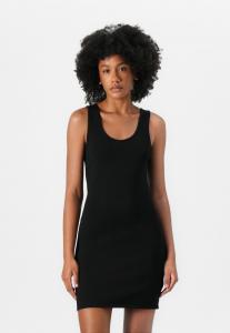 Платье Calvin Klein Jeans NOVELTY SHEEN CROSS BACK DRESS, Black