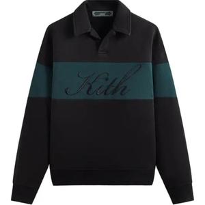 KITH Color Blocked Nelson Collared Pullover