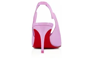 Christian Louboutin CL LUBOTING Hot Chick закрытые тапочки женские розовые