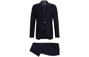 HUGO BOSS Мужской деловой костюм 3 шт blue