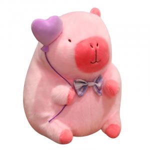 Плюшевая игрушка капибара высотой 23см/30см/40см Shit, розовый