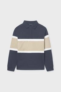 Детский лонгслив Mayoral, темно-синий