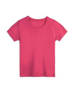 Детская футболка с круглым вырезом из органического хлопка, произведенного в соответствии с принципами справедливой торговли Mightly, Begonia