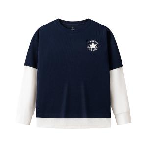 Футболка для детей 3-7 лет Converse, темно-синий