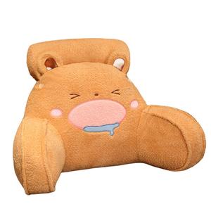 Cartoon Snacking Animal Lumbar Support Long Sitting Waist Protector Pillow Doll Products Fox fairy