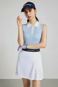 Компактный вязаный топ без рукавов Rienda, цвет Blu