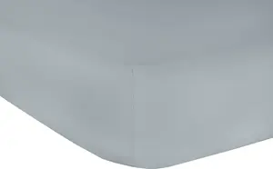 Простыня на резинке Mr. Sandman Elastane Classic, антрацит, 80-90x200-210 см, 220 г/м² Mr.Sandman