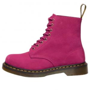 Кроссовки Dr. Martens 1460 Milled Nubuck Lace Up Boots 'Fuchsia Pink'